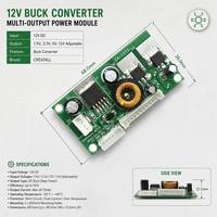 Convertisseur de DC-DC à montage sur carte CA-1215 Creatall 12V 5V 3.3V 1.5V Module d'alimentation à onduleur de tension pour TV LED LCD