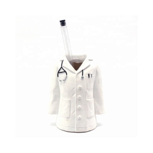 Portapenne a forma <span class=keywords><strong>di</strong></span> cappotto bianco da dottore in resina personalizzato portamatite per decorazione da tavolo per ufficio in poliresina può <span class=keywords><strong>fare</strong></span> il Logo per <span class=keywords><strong>l</strong></span>'azienda - Product Image 5