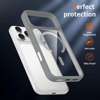 Coque de téléphone magnétique pour iPhone 18 17 Pro, hybride PC TPU, antichoc, personnalisable en gros avec logo
