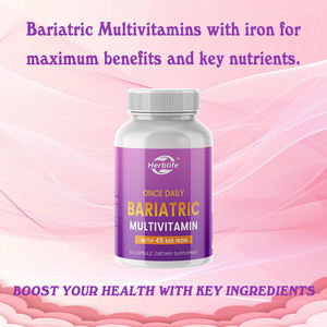 Suppléments de multivitamines bariatriques OEM de marque privée avec récupération de capsules de fer et soutien énergétique - Product Image 3