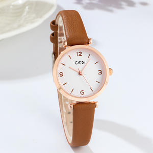 นาฬิกาสายหนังนักเรียนใหม่ทันสมัยเรียบง่ายและสดใส - Product Image 2