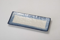 Plato Rectangular de Melamina A5 de 11 Pulgadas, Plato Multiusos Personalizable, Plato para Servir Sushi, Sashimi y Salmón para Restaurantes Japoneses