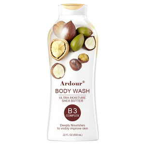 Body Wash & <b>Shower</b> Gel Niacinamide Whitening Anti-Aging Oil <b>Control</b> Refreshing Nourishing Herbal Formula Lavender Scent - Product Image 1