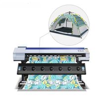 Imprimante numérique textile grand format à sublimation à large application pour la production d'impressions de grande envergure