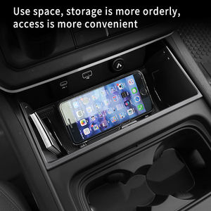 <span class=keywords><strong>Accessori</strong></span> <span class=keywords><strong>auto</strong></span> nero tappetino ABS nero contenitore centrale <span class=keywords><strong>per</strong></span> land rover defender 90 110 2020 -2025 - Product Image 5