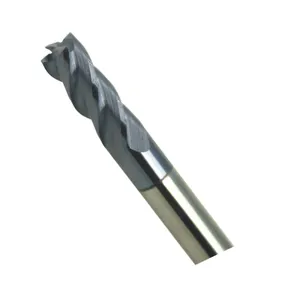 Ussharp High Quality Lathe Machine HSS 2 / 4 Flutes Flat End Mill For Low Alloy Steel with High Precision