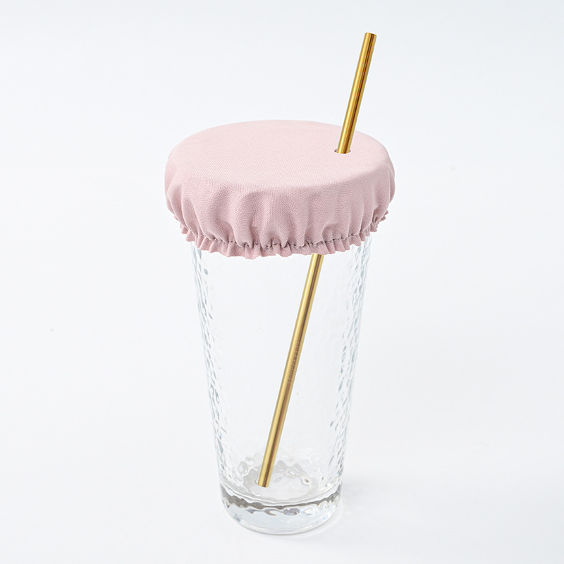 Tapa de taza - tela de almidón de raíz de loto de doble cara