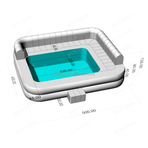 Canapé gonflable géant en PVC pour piscine 5x3m, bâche en PVC pour intérieur et extérieur avec salon confortable pour les sports <span class=keywords><strong>d</strong></span>'été - Product Image 6