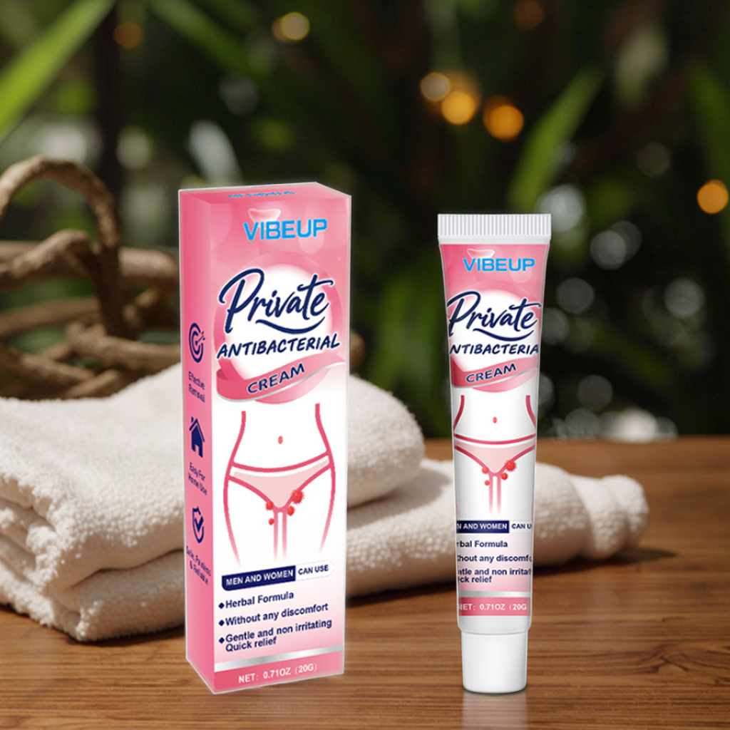 Women's Private Care Chinese Plaster Product Antibacterial Ointment Cream for Itching Odor Fungal Infections Relief