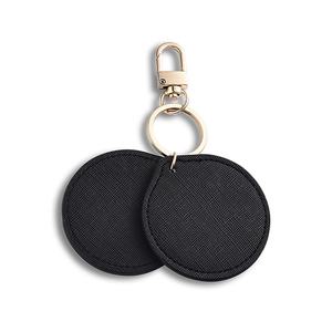 Black Cool Style Portable Hanging Canvas Cover Cosmetic <b>Make</b> <b>up</b> Pocket <b>Mirror</b> - Product Image 2