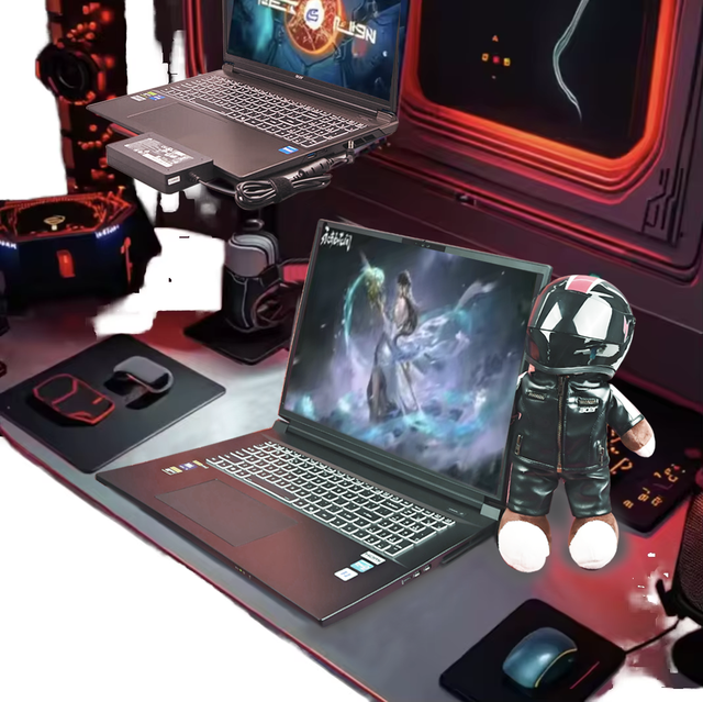 For Acer Nitro7 Brand New Gaming Laptop Intel Corei7-14650HX 32G 1TB RTX5060 16inch 2.5K 240Hz English Keyboard 1TB Storage