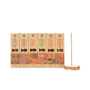 Encens naturel chinois fait à la main avec des pétales de lavande, de rose et d'osmanthus, parfum floral pour la maison - Product Image 1