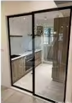 Excellente porte coulissante en verre de glissière de patio de balcon en aluminium cassable de preuve saine