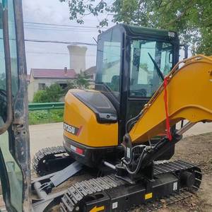 Mini-excavatrice SY35U d'occasion en parfait état de marche, 3,5 tonnes, avec composants hydrauliques Kawasaki, couple de charge élevé, en stock, en promotion - Product Image 3