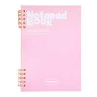 Carnet à spirale A5 Shlan DH-5110 de haute qualité, couverture en PP, 60 feuilles détachables, impression numérique, bloc-notes pour étudiants, usage scolaire