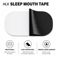 Bande adhésive buccale HLK pour le sommeil, formes multiples, compatible barbe, hypoallergénique, sans médicament, pour une meilleure respiration nasale, OEM ODM, logo personnalisé