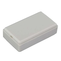 Boite de commutation de câble carré électronique, plastique, anti-poussière, en Polycarbonate, gris clair, pour l'extérieur, Fabrication personnalisée, boîtier ABS, pièces