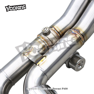 Sistema di scarico valvolato sportivo personalizzato per <span class=keywords><strong>Ferrari</strong></span> F430 Spider/coupé 4.3 sezione posteriore 2005-2009 prestazioni con telecomando - Product Image 4