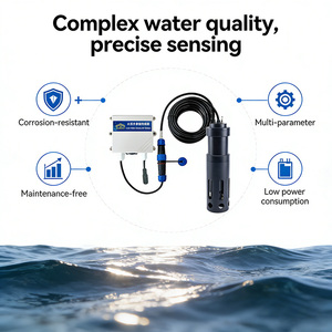 Capteur de surveillance de la qualité de l'eau LoRaWAN industriel pour l'aquaculture et le traitement des eaux usées, analyse multiparamètre en temps réel - Product Image 1