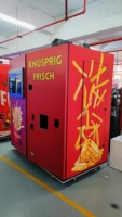 Machine distributrice de frites chaudes entièrement automatique et intelligente, prix usine
