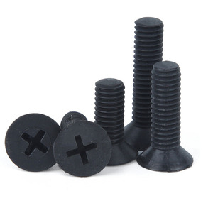 Wanqian Fasteners Nylon Phillips Countersunk Machine Screws M2.5 M3 M4 M5 M6 M8 Metric Standard Thread Sink Head Plastic Screw - Product Image 1