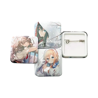 Vente chaude Machines à badges aimantés pour réfrigérateur 50*50mm 2*2 pouces avec coupe-papier