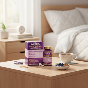 Tabletas de Isoflavona de Soya Mitos Flex Premium para la Salud de la Mujer, Menopausia y Salud Ósea, Antioxidante, Apoyo al Sueño, Marca Privada OEM - Product Image 3