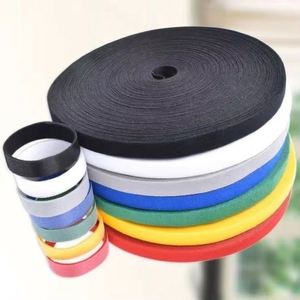 Sangles en Velcro colorées double face 100% nylon, Velcro personnalisé avec logo - Product Image 3