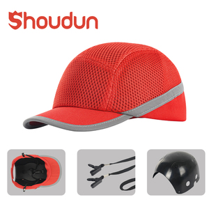 Casques de sécurité respirants et démontables en gros, protection de la tête, <span class=keywords><strong>casquette</strong></span> de <span class=keywords><strong>chantier</strong></span> réfléchissante, <span class=keywords><strong>casquette</strong></span> anti-choc, <span class=keywords><strong>casquette</strong></span> de sécurité en maille - Product Image 1