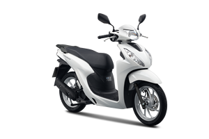 มอเตอร์ไซค์สีขาวสุดหรู 110 ซีซี เกียร์ออโต้ น้ำหนักเบา เหมาะสำหรับในเมือง ประหยัดน้ำมัน เครื่องยนต์ 4 จังหวะ ใช้เชื้อเพลิงเบนซิน จากผู้จำหน่ายมอเตอร์ไซค์ - Product Image 6