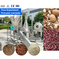Pulvérisateur de fèves de cacao en acier inoxydable de qualité alimentaire LANE avec filtre anti-poussière à impulsions