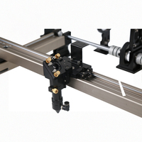 Kit de rails coulissants internes Cloudray CL43 pour machines de découpe CO2 DIY 6040/9060/1390 à têtes simples/doubles