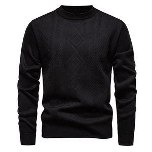 Suéter de <span class=keywords><strong>Hombre</strong></span> <span class=keywords><strong>con</strong></span> Terciopelo, Suéter Interior y Exterior, <span class=keywords><strong>Camisa</strong></span> de Manga Larga, Otoño e Invierno, Talla Grande, Holgado - Product Image 3