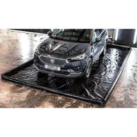 Tapis de lavage de voiture gonflable en PVC de taille personnalisée SUV et camion tapis de sol de garage portable hermétique tapis de lavage extérieur à vendre