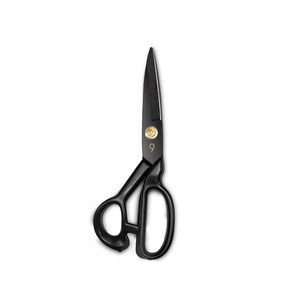Tailor Scissors Stainless Steel Black Straight Head 8 9 10 11 12 Cm Versatile Household <b>Sewing</b> - Product Image 4