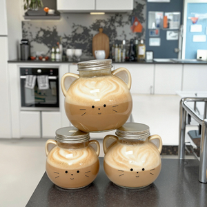 500ml độc đáo mèo hình dạng cấp thực phẩm nước giải khát uống chai rỗng dùng một lần cho rõ ràng <span class=keywords><strong>Pet</strong></span> nhựa với vít cap - Product Image 1