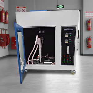 Máquina de Prueba de Resistencia de Calzado EN ISO 15090, Probador de Resistencia al Fuego y al Calor para Botas de Bombero - Product Image 5