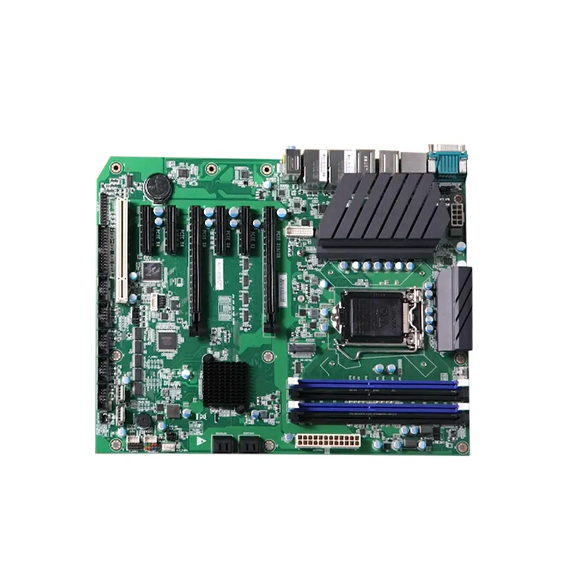 Jwipc W580/q570 mainboards 22 Gigabit cổng Ethernet kép GPU thẻ ai 4 hiển thị DDR4 ATX Công nghiệp Bo mạch chủ