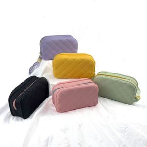 Large Custom Fashion Silicone Makeup Organizer <b>Portable</b> Candy Pattern Wash Packing Cubes Travel Zipper <b>Lock</b> Cosmetic Bags Cases - Product Image 3