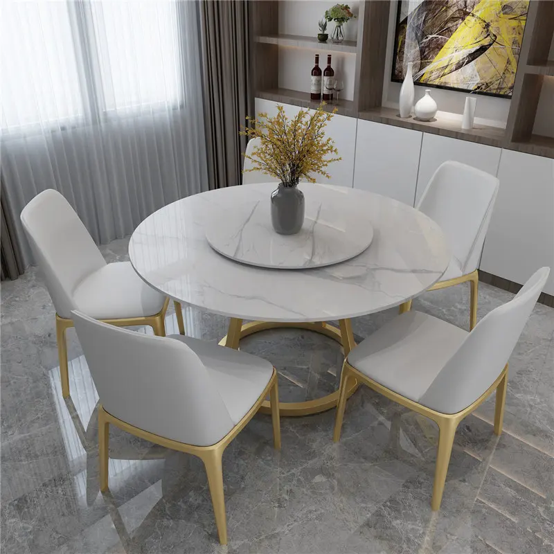 Shop Our 2021 Dining Table Set Velvet Chairs Marble Top