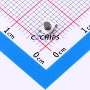GT-TC029C-H030-L1A Tactile Switch SMD,4x3mm Switch Single Pole Single Throw Round Button 1N Vertical Mount - Product Image 1