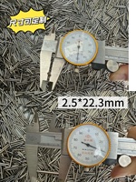 Goupilles de centrage à extrémité fendue en acier inoxydable 304 de haute qualité, finition brute, épaisseur 6 mm, longueur 20 mm, usage industriel