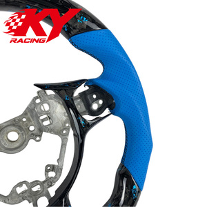 Volante Deportivo Personalizado de Fibra de Carbono Forjado con Pantalla LED de RPM para Toyota 86 GT86 AE86 GR86 Subaru BRZ STI - Product Image 2