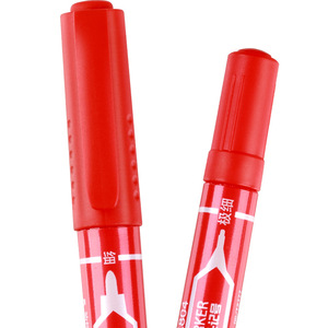 Rotulador Comix United MK804 de 0.5mm y 2.0mm, Doble Punta, Tinta Permanente a Base de Aceite, Material de Oficina y Escolar - Product Image 5