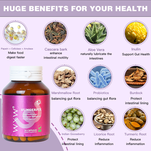 ยาแคปซูลลดความอ้วนสำหรับผู้ใหญ่ยาลดความอ้วนแบบแข็งควบคุมน้ำหนักลำไส้ใหญ่ฉลากตามธรรมชาติ - Product Image 4