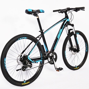 Xe đạp leo núi khung carbon 27 inch dành cho nam và nữ với 21 tốc độ, phanh đĩa và phuộc thép - Product Image 2