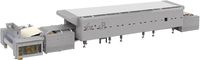 Ligne de four de cuisson continu entièrement automatique avec chauffage électrique, au gaz ou au diesel pour usine alimentaire