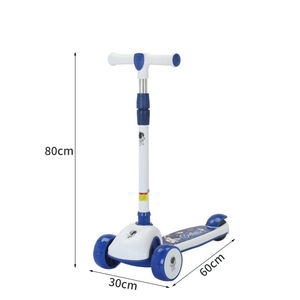 <span class=keywords><strong>Scooter</strong></span> à <span class=keywords><strong>trois</strong></span> roues Hebei pour enfants de 1 à 12 ans, garçons et filles, pédale, voiture à roulettes, matériau plastique - Product Image 2