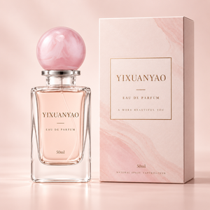 Elegante Botella de Perfume para Mujer, 30ml 50ml 100ml, Botella de Vidrio Vacía con Empaque Personalizado - Product Image 1