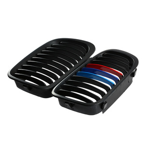 Nouvelle calandre noire mate style M pour E46, prise d'air de pare-chocs pour Série 3 1998-2001, amélioration en plastique ABS - Product Image 4